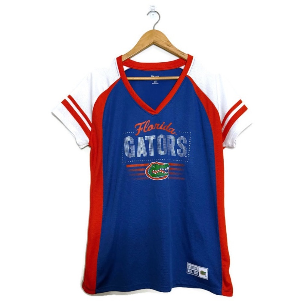 Knights Apparel Florida Gators Blue Red White Women's Jersey